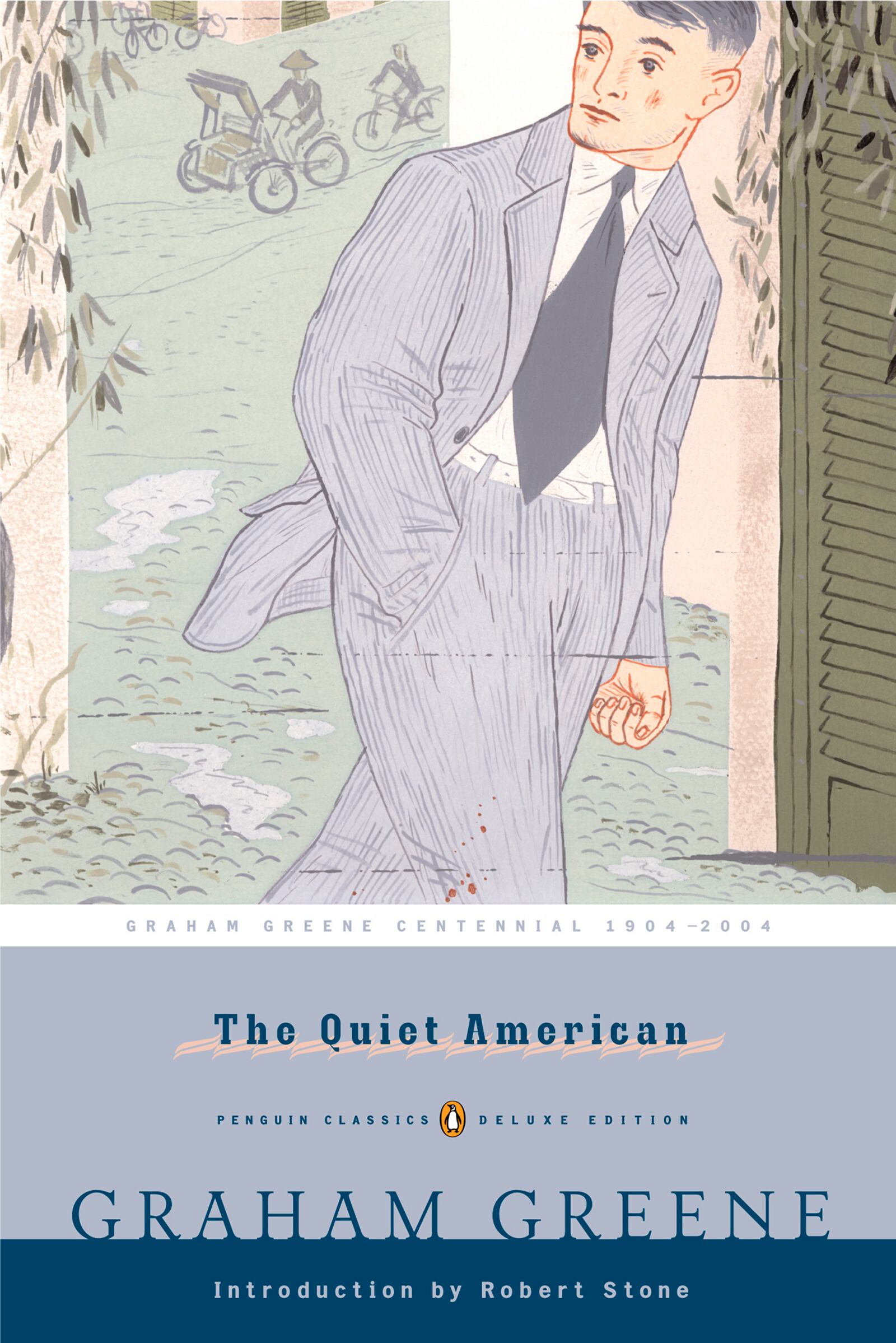 This cover image released by Penguin shows “The Quiet American” by Graham Greene. (Penguin via AP)