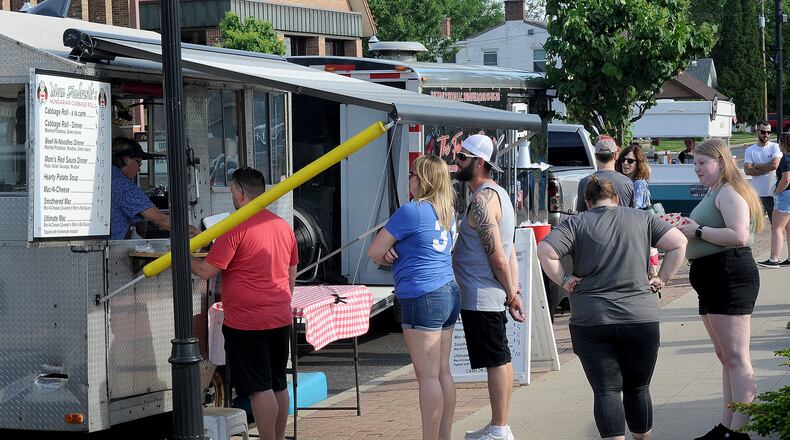 Several events will be held in Clark and Champaign Counties this week, including the New Carlisle Food Truck Night on Thursday in downtown in front of CVS on Main Street. FILE/MARSHALL GORBY\STAFF