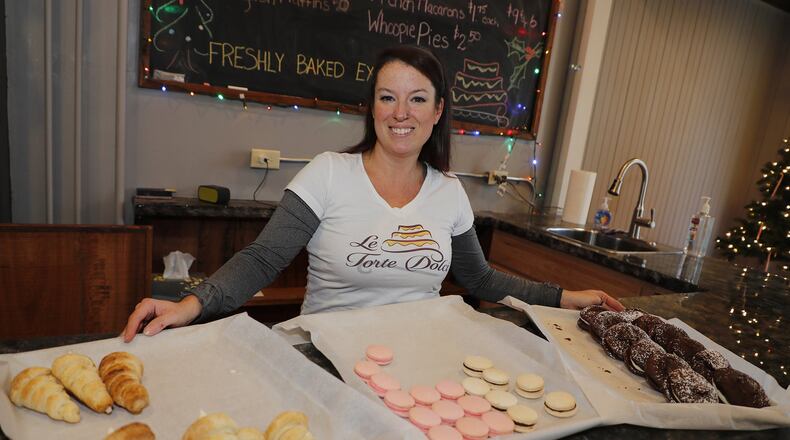 Lisa Freeman has opened LeTorte Dolci, a bakery in a temporary location at 36 N. Fountain Ave. but is looking for a permanent home downtown. Bill Lackey/Staff