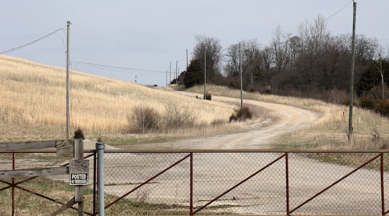 The Tremont City Barrel Fill site at 3112 Snyder-Domer Road in German Township Wednesday, March 30, 2022. BILL LACKEY/STAFF
