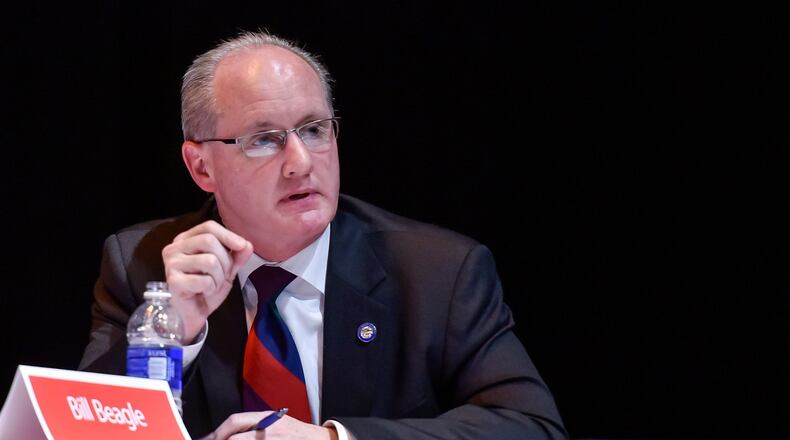 State Sen. Bill Beagle, R-Tipp City, is the chairman of the Ohio Aerospace and Aviation Technology Committee.NICK GRAHAM/STAFF FILE PHOTO