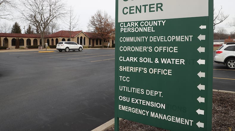 The Clark County offices at the Springview Government Center. BILL LACKEY/STAFF