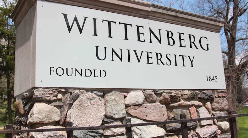 Wittenberg University, founded in 1845 in Springfield. Contributed
