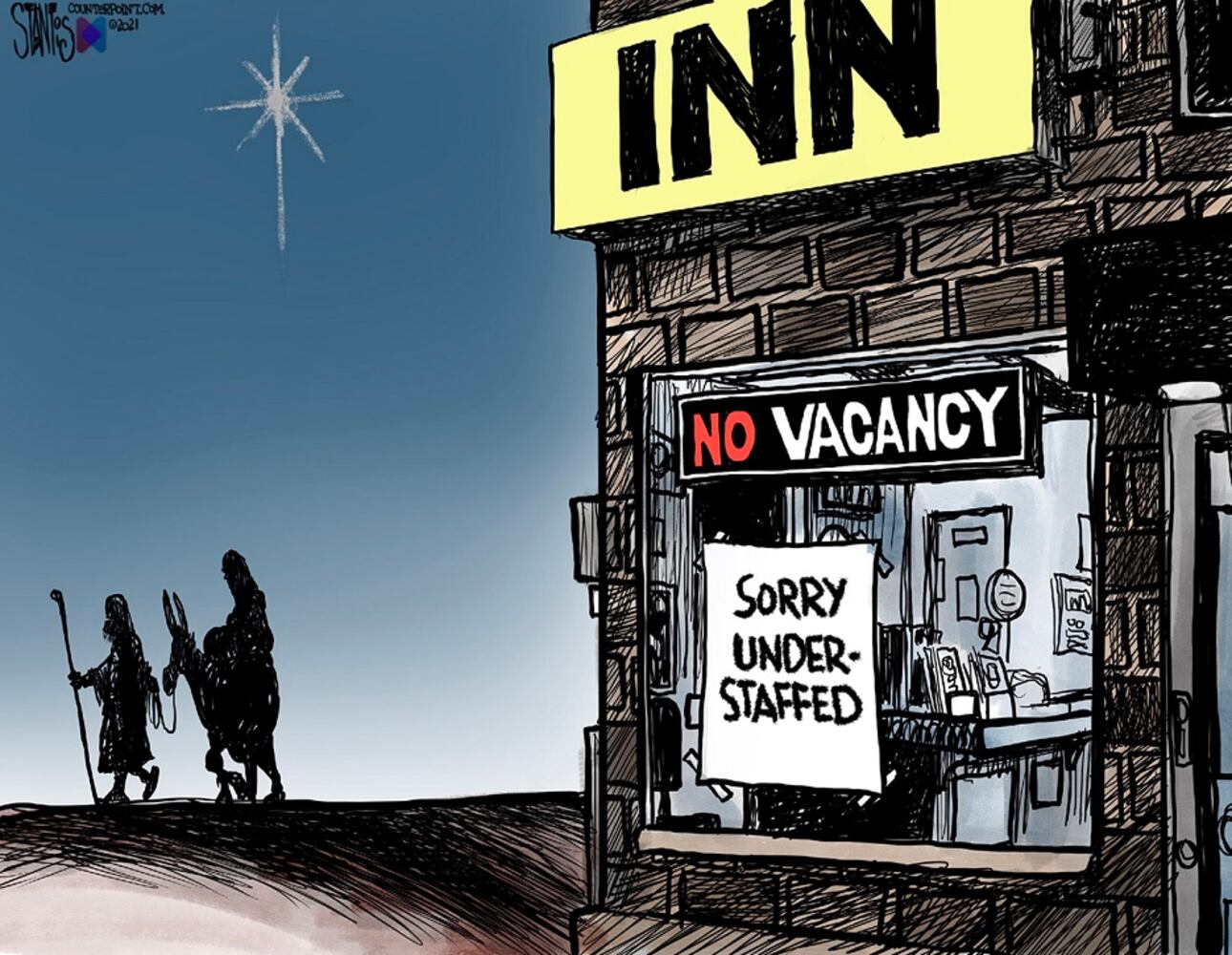 WEEK IN CARTOONS: Omicron Christmas, Joe Manchin and more
