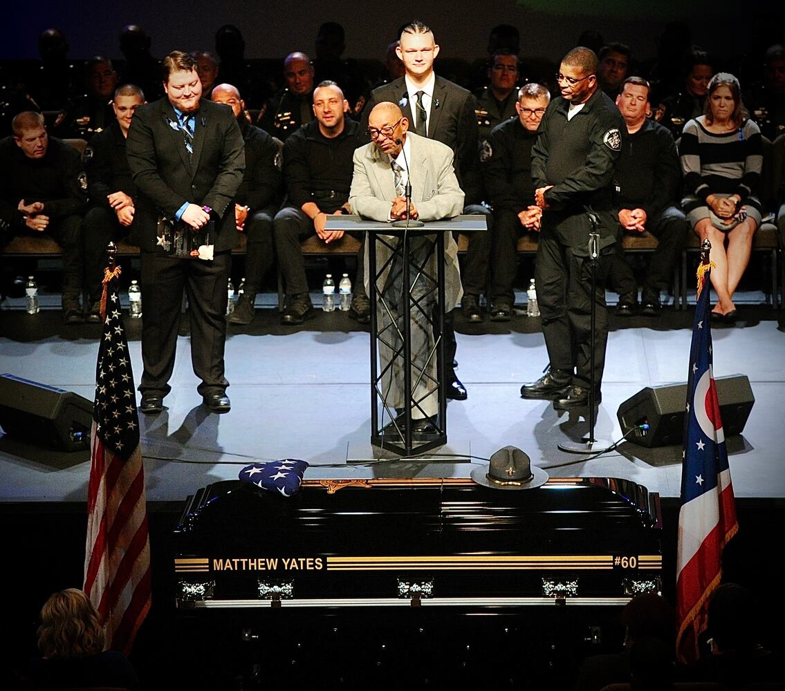 Funeral of Deputy Matthew Yates