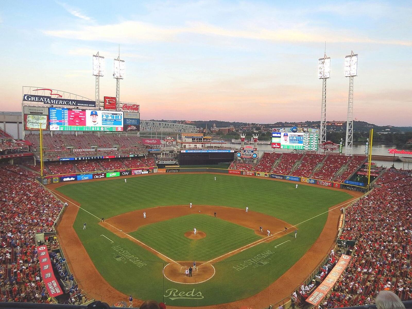 Great American Ball Park is the home of the Cincinnati Reds. CONTRIBUTED