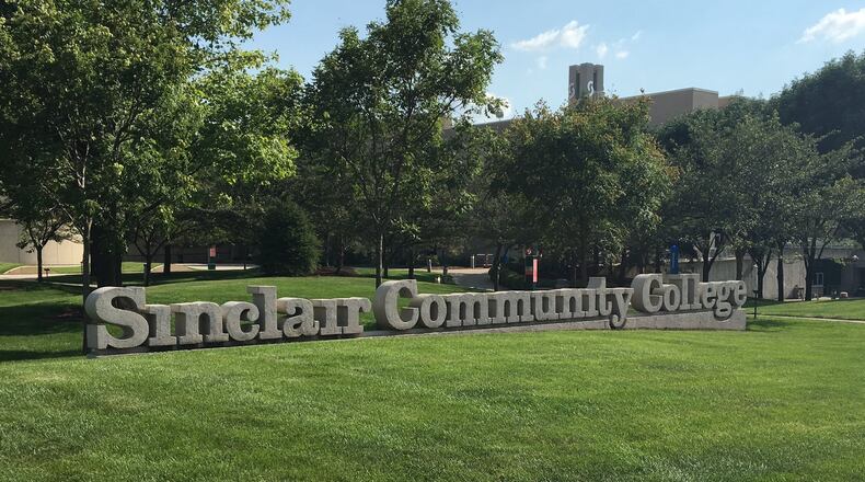 Sinclair Community College’s downtown Dayton campus. STAFF FILE PHOTO