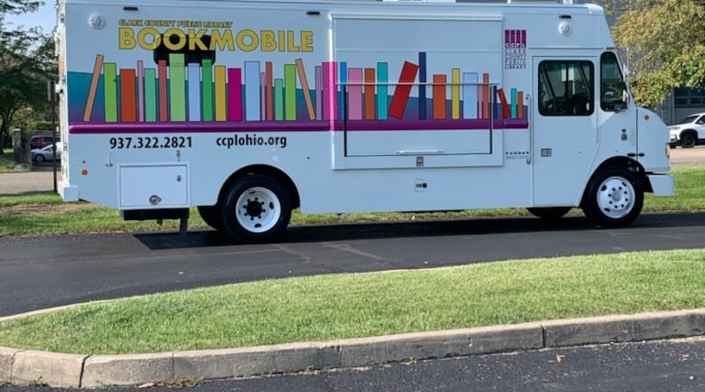 The Clark County Public Library replaced the Thomas Bookmobile with a new Stepvan Bookmobile. Contributed