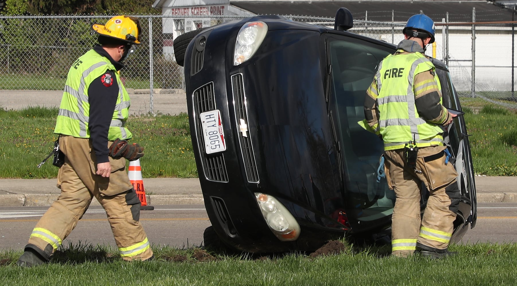 PHOTOS: Crash at Columbia and Plums Streets