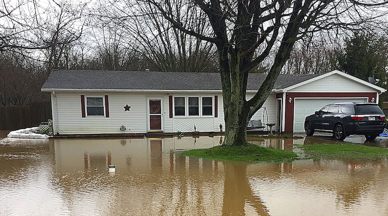The Clark County Health District is warning area residents that recent flooding may have contaminated residental wells. JEFF GUERINI/STAFF