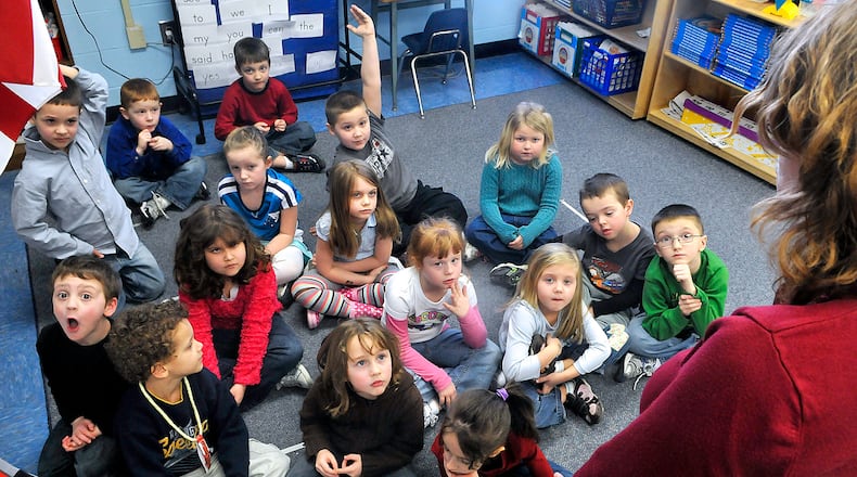 Several schools in Clark, Champaign, and Logan counties were recognized by the State Board of Education with an award for student growth. MARSHALL GORBY/STAFF