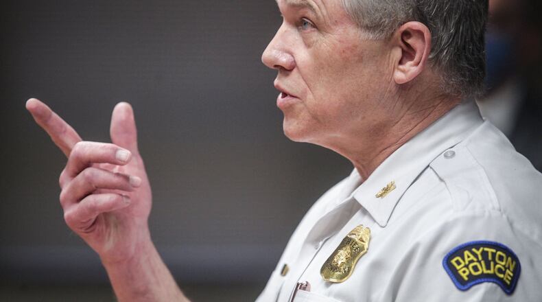 Police chief Richard Biehl Jim Noelker/Staff photo