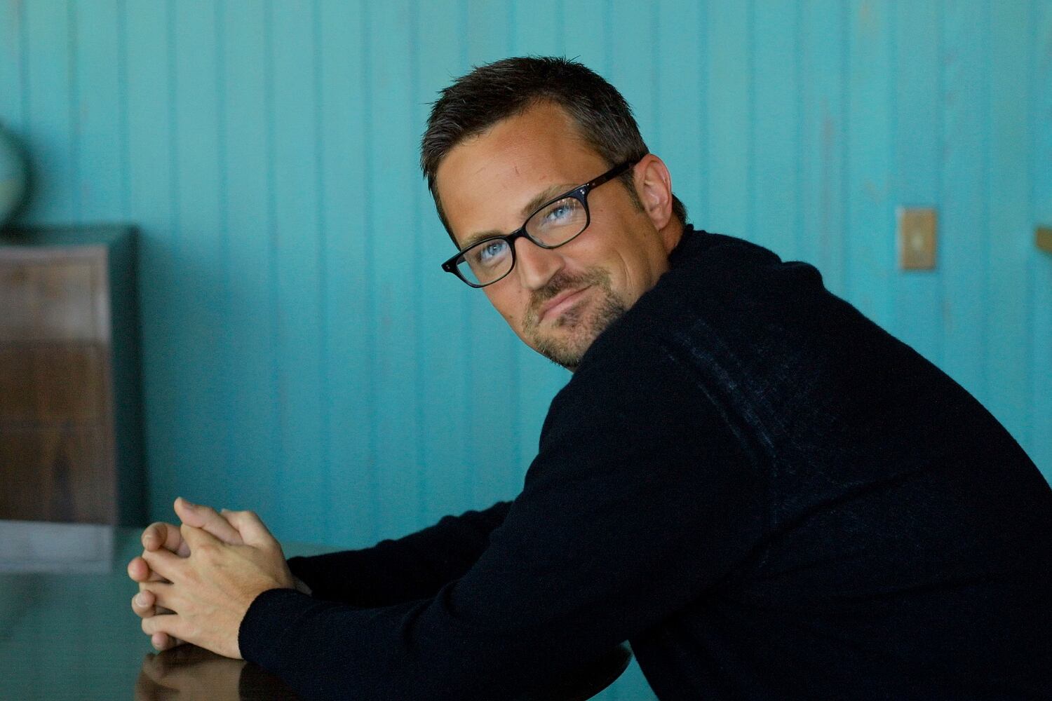 The actor Matthew Perry, in Los Angeles on June 20, 2002.  (Monica Almeida/The New York Times) 