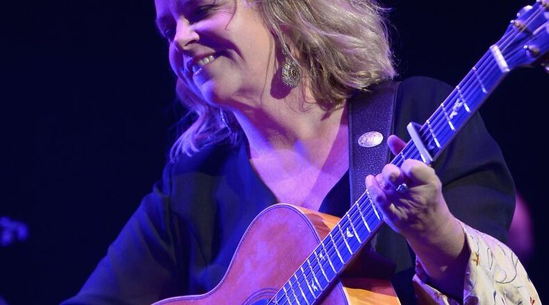 Mary Chapin Carpenter is headed to the Victoria Theatre in Dayton for a concert on Oct. 15. Carpenter is pictured in this file image from Bridgestone Arena on May 6, 2014 in Nashville, Tenn. (Photo by Rick Diamond/Getty Images for the Country Music Hall of Fame and Museum)