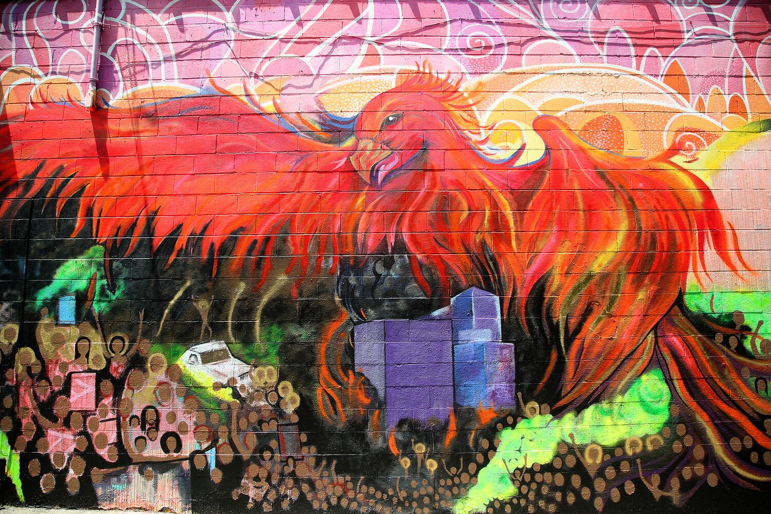 PHOTOS: Yellow Springs murals remember George Floyd