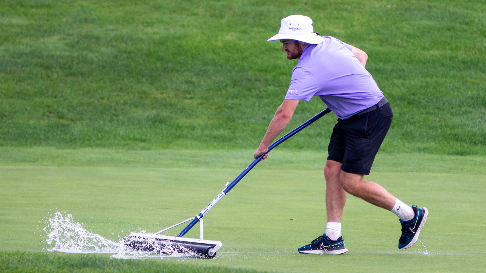 Two rain delays plagued the Metro on Sunday at Windy Knoll Golf Club in Springfield. JEFF GILBERT/CONTRIBUTED