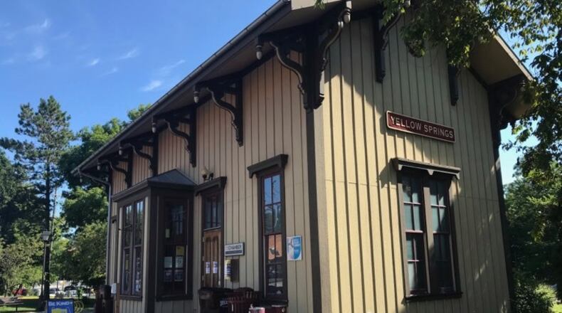 The Yellow Springs Station, situated along the bike path in downtown, is now a hub for free WiFi in the Village of Yellow Springs.