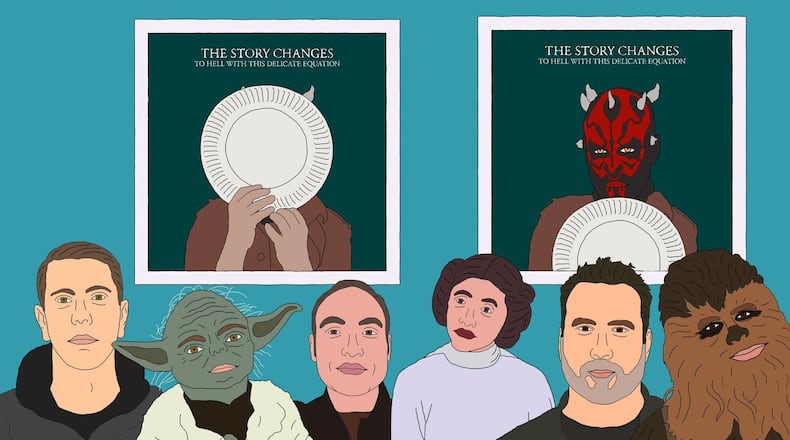 One of Dayton’s most popular original rock bands, The Story Changes, has dropped a new music video set in a galaxy far, far away. CONTRIBUTED