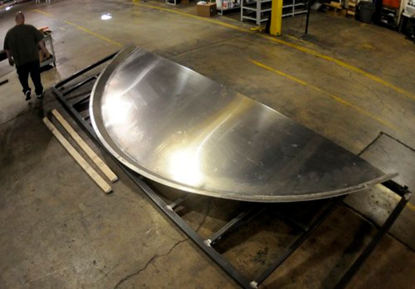 World's largest pie pan