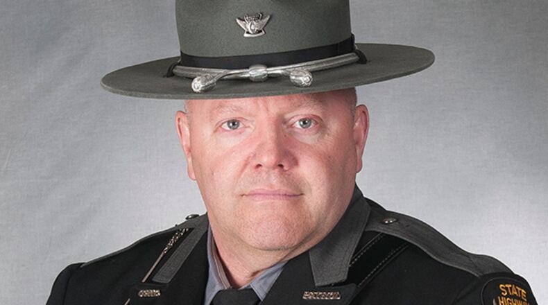Ohio State Patrol Trooper Bradley Huffman. CONTRIBUTED