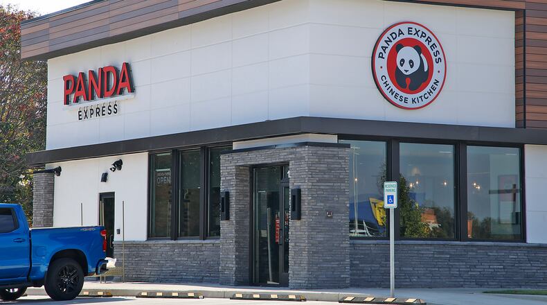 The Panda Express on Bechtle Avenue will open on October 25. BILL LACKEY/STAFF