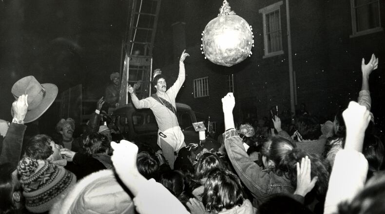 New Years Eve in Yellow Springs 1983. DAYTON DAILY NEWS ARCHIVE