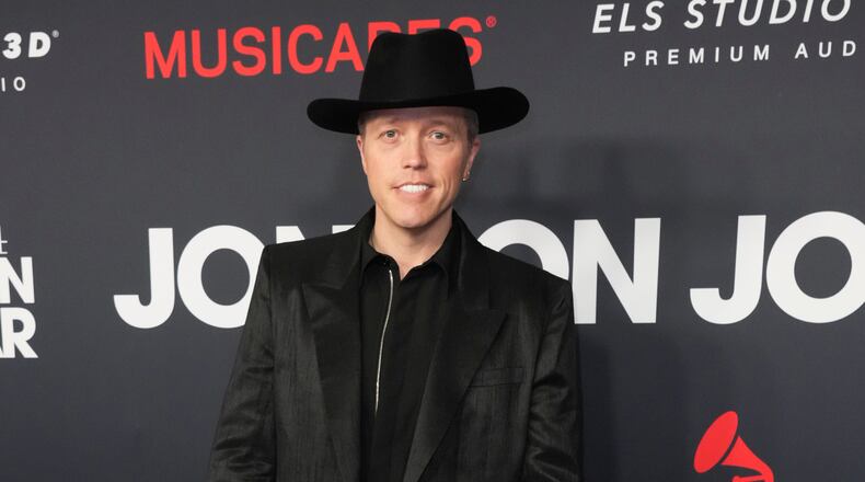 Jason Isbell arrives at MusiCares Person of the Year honoring Jon Bon Jovi on Friday, Feb. 2, 2024, in Los Angeles. (Photo by Jordan Strauss/Invision/AP)