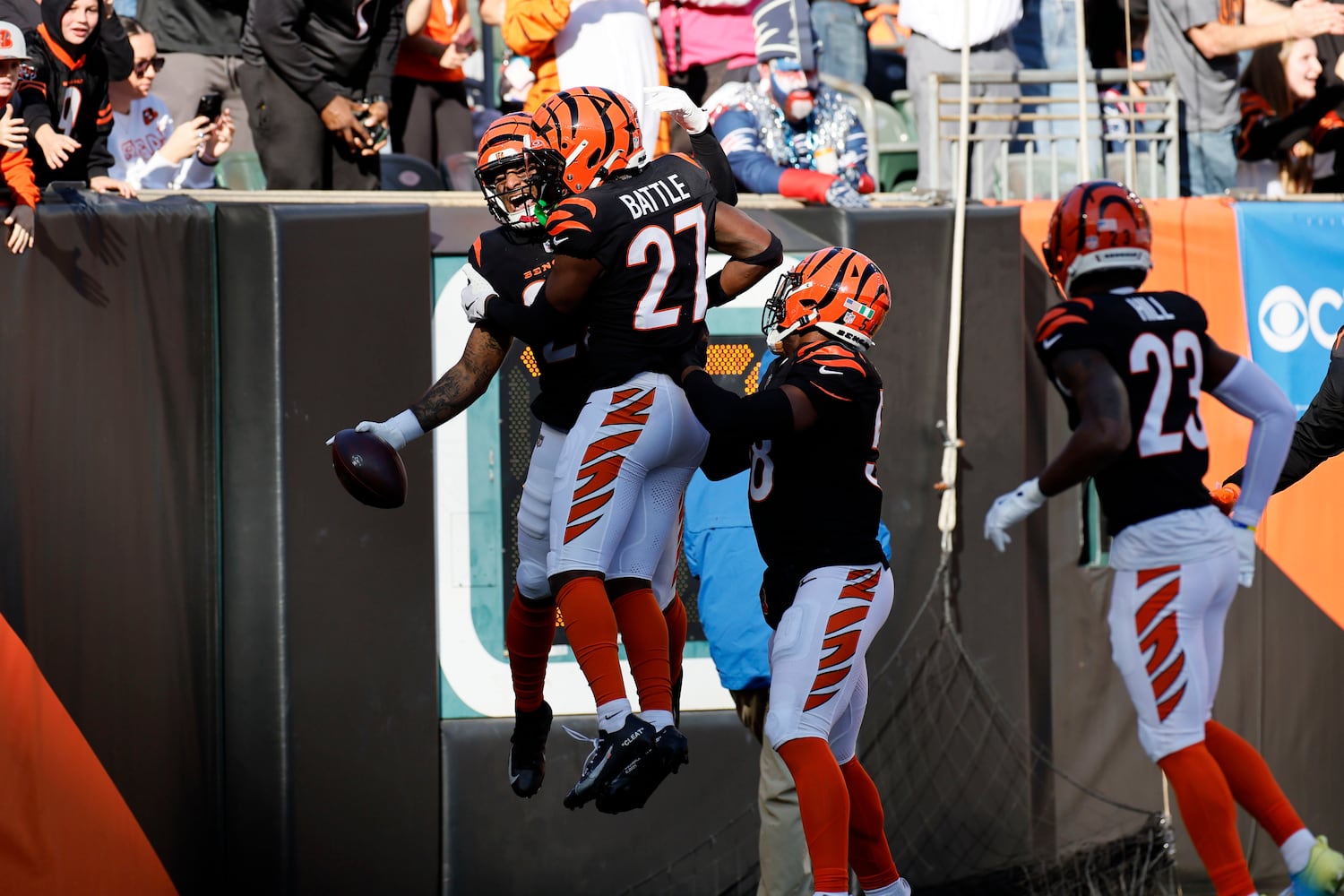 Patriots Bengals Football