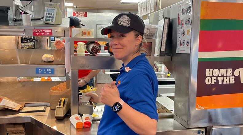 Sara Crossman started working at the Springfield Burger King on East Main Street 23 years ago at 16 years old. Today, she’s the general manager and was selected as the chain’s first “Restaurant Manager of the Year" (CONTRIBUTED PHOTO).