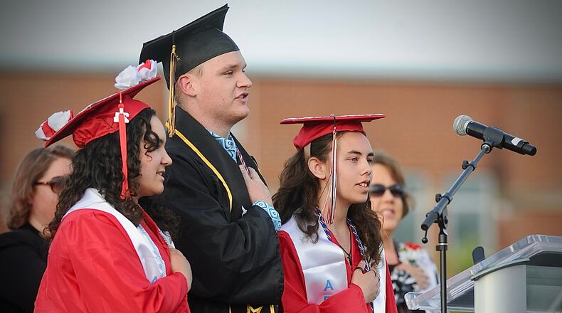 Tecumseh High School held its graduation ceremony Friday, May 31, 2024. MARSHALL GORBY \STAFF