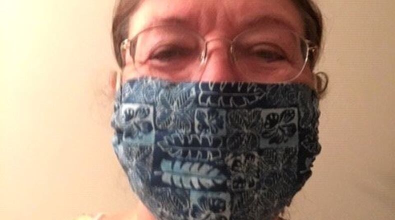 Columnist Pam Cottrel says she knows she’s protecting others when she wears a mask.