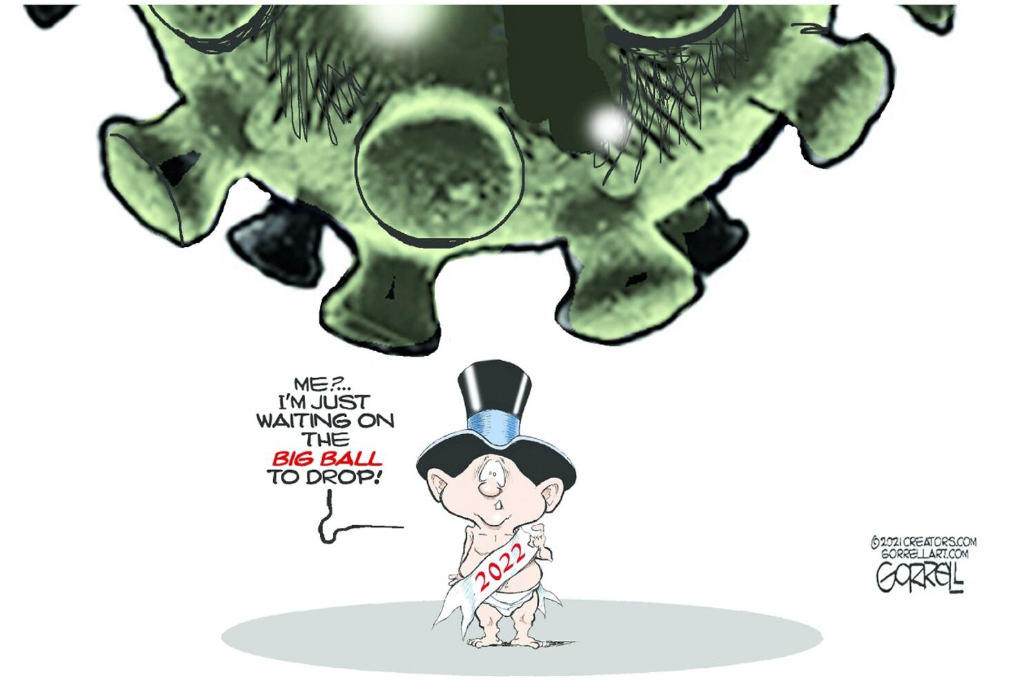 WEEK IN CARTOONS: Bidding goodbye to 2021, Betty White and more
