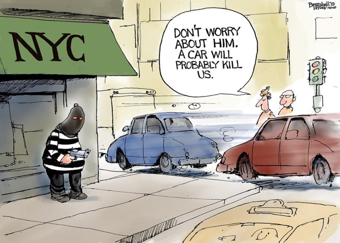 Week in cartoons: Medicare for all, Popeyes and more