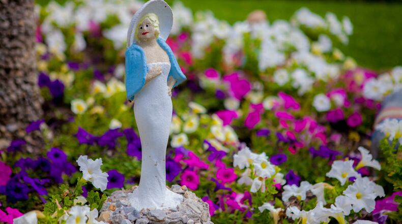 Hartman Rock Garden's annual Tchotchke Palooza on Saturday, July 26, will feature several figurines not normally on display including pop culture figures from the time creator Ben Hartman designed it, such as actress Mae West. ROD HATFIELD/CONTRIBUTED