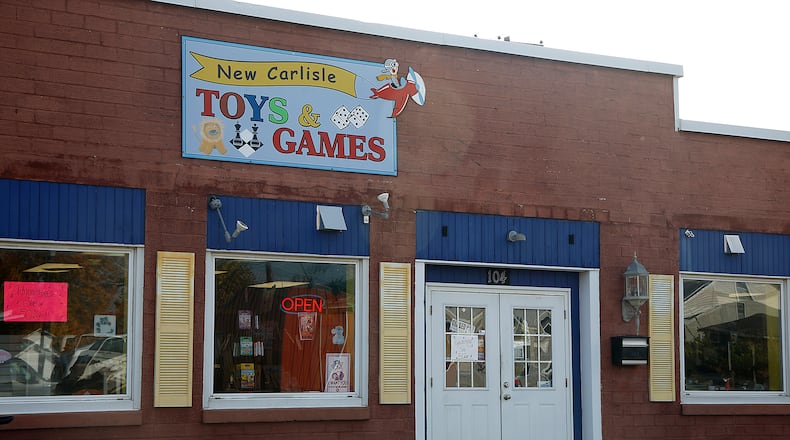 New Carlisle Toys & Games is closing after several years in business. BILL LACKEY/STAFF