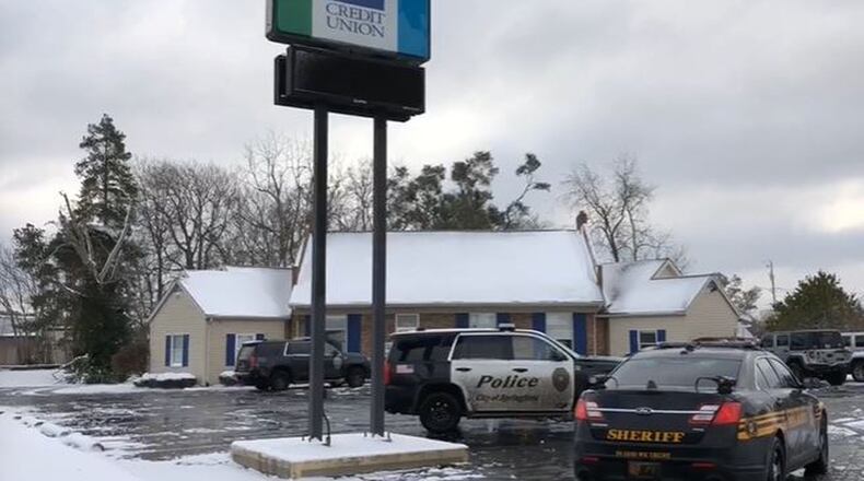 Springfield police are investigating a Tuesday bank robbery.