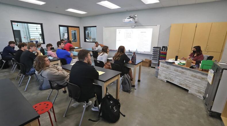 Clark and Champaign schools COVID-19 cases continue to drop and districts are no longer requiring masks, including Greenon who will make them optional starting Monday. STAFF