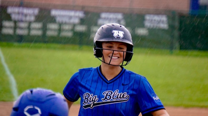 Hamilton's Reese Thieken crosses the plate after hitting a home run during their game against Lakota West on Thursday. The Firebirds won 5-2. CHRIS VOGT/CONTRIBUTED PHOTO