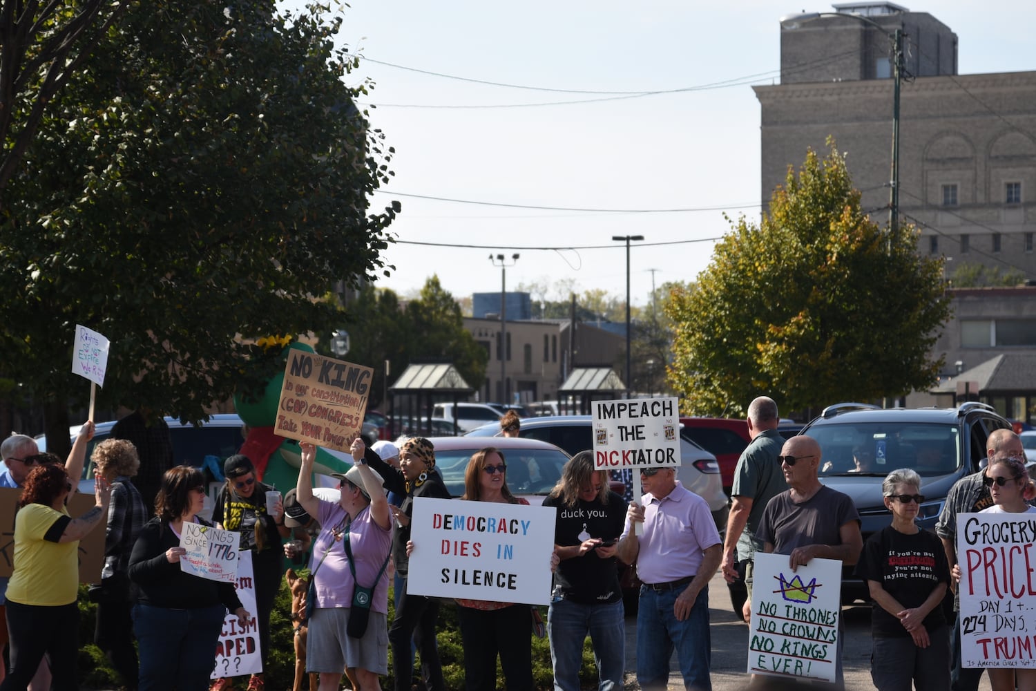 Springfield Oct. 18, 2025 "No Kings" rally