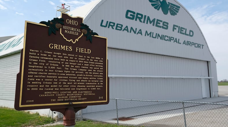 Grimes Field is hosting a gathering of B-17 bombers. Bill Lackey/Staff