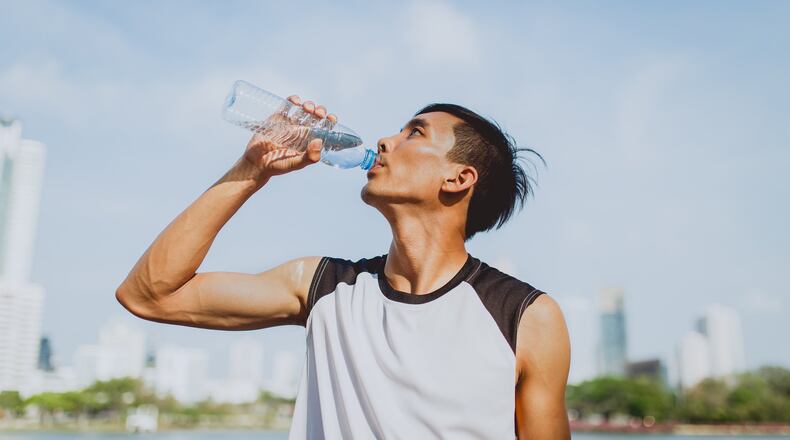 Be smart and hydrate when exercising, even if you don’t feel thirsty. CONTRIBUTED