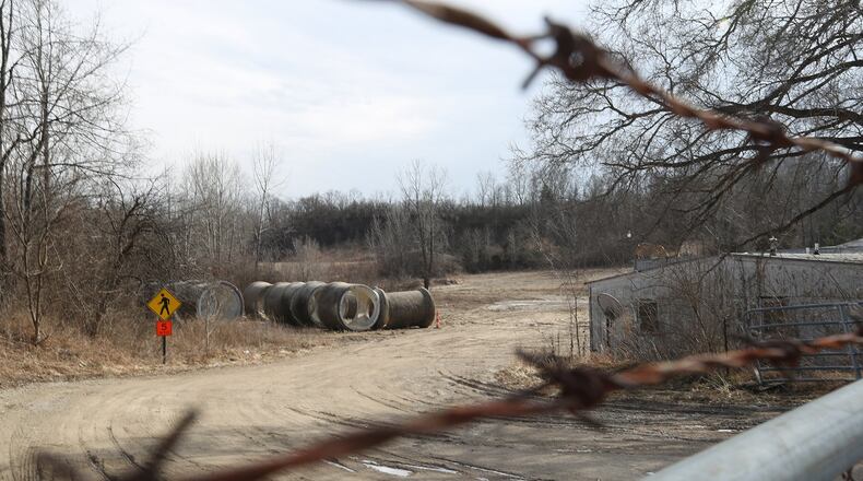 The Ohio EPA will hold a meeting to discuss plans for Enon Sand and Gravel to expand its mining operations in Mad River Twp. Bill Lackey/Staff