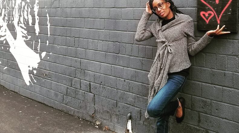 Tisa Braddy will be one of four comedians who will perform Saturday at the Chalk de Peace Night of Comedy at the Clark State Performing Arts Center's Turner Studio Theatre. Contributed photo