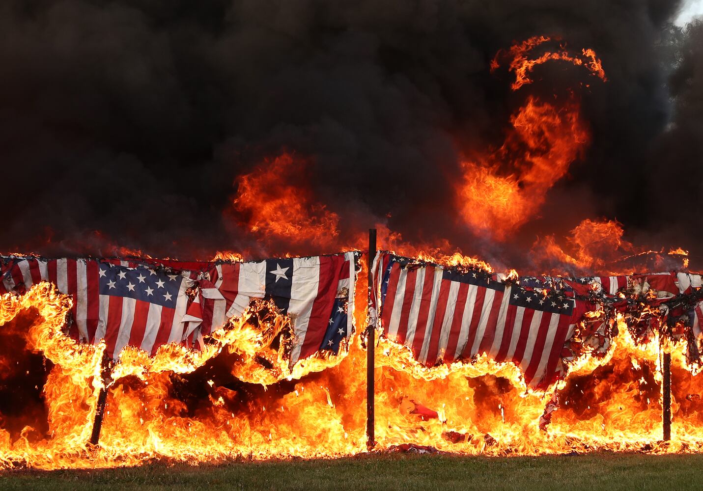 PHOTOS: Flag Retirement Ceremony