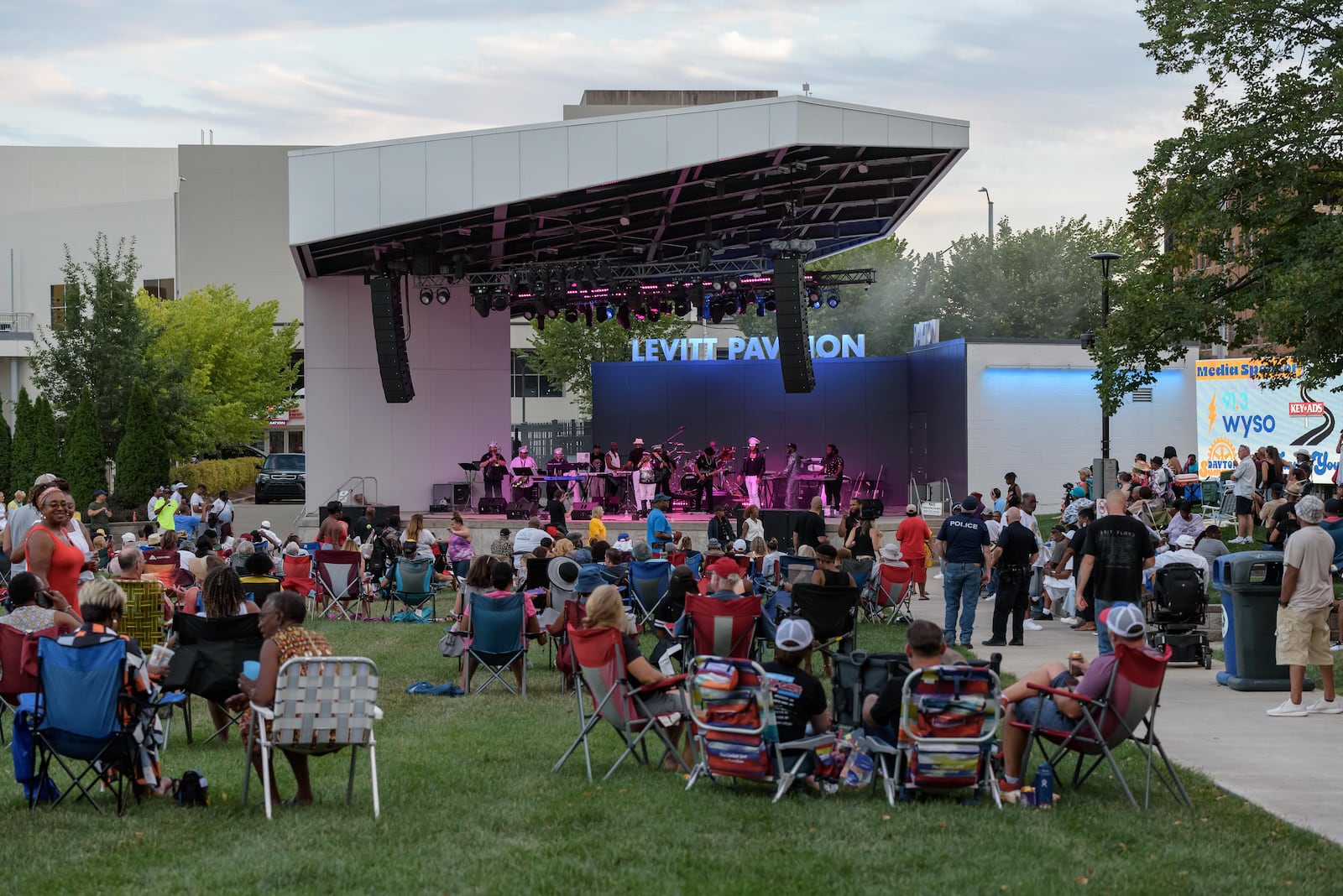The Rotary Club of Dayton hosted the first Summerfest at Levitt Pavilion in downtown Dayton on Saturday, Sept. 21, 2024. TOM GILLIAM / CONTRIBUTING PHOTOGRAPHER