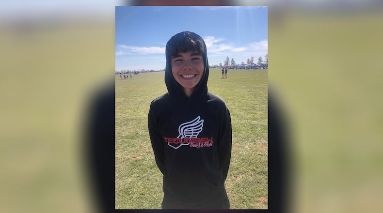 Parker Jackson, Tecumseh cross country