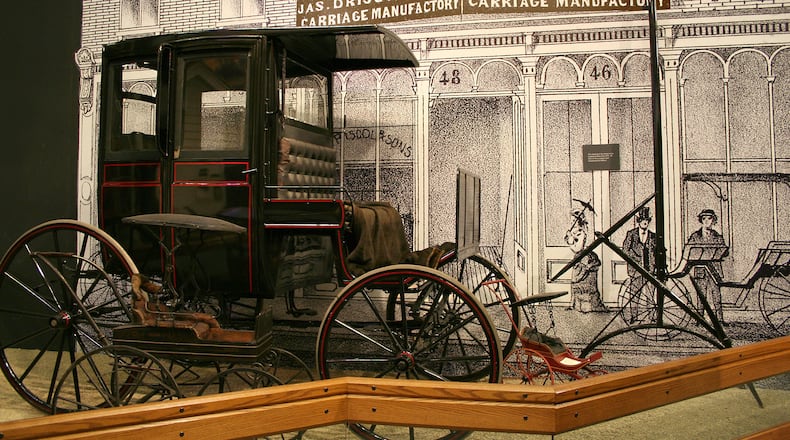 Around 1841 James Driscol started as a wagon maker and by 1848 joined with his brother Elias to form E. & J. Driscol, which remained in business for twenty-two years.  PHOTO COURTESY OF THE CLARK COUNTY HISTORICAL SOCIETY