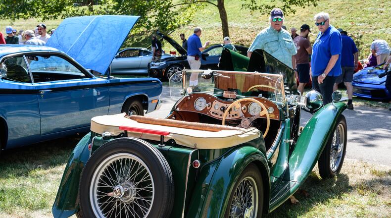 Carillon Historical Park hosted the 17th annual Dayton Concours d’Elegance on Sunday, Sept. 15, 2024. The Packard was the featured marque to commemorate its 125th anniversary. TOM GILLIAM / CONTRIBUTING PHOTOGRAPHER