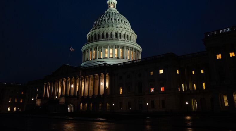 FILE — The U.S. Capitol in Washington on Wednesday, Sept. 25, 2024. Republicans have controlled the House of Representatives since the 2022 midterm elections and in New York, six seats, including five held by Republicans, may be the key in determining which party will control the chamber for the next two years. (Eric Lee/The New York Times)