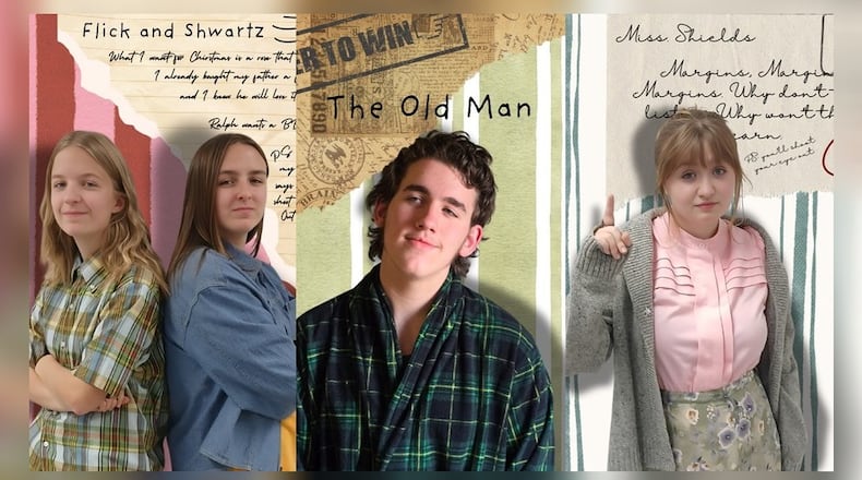 Springfield High School students will put on the full production of "A Christmas Story," Dec. 12 and 13. CONTRIBUTED